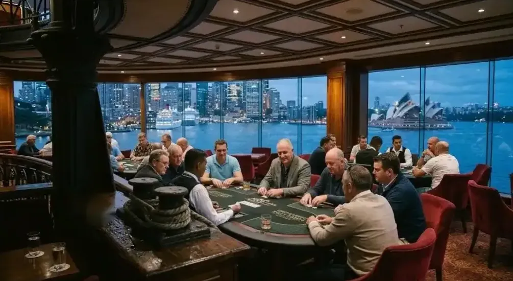 VIP High Roller Salon deck