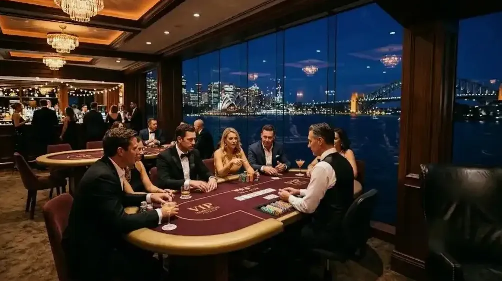 Full Ship Casino Charter tables